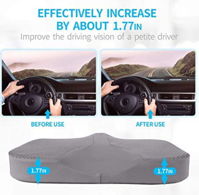 Easy to Install U-shaped Car Seat Support Cushion for Comfortable Driving Experience