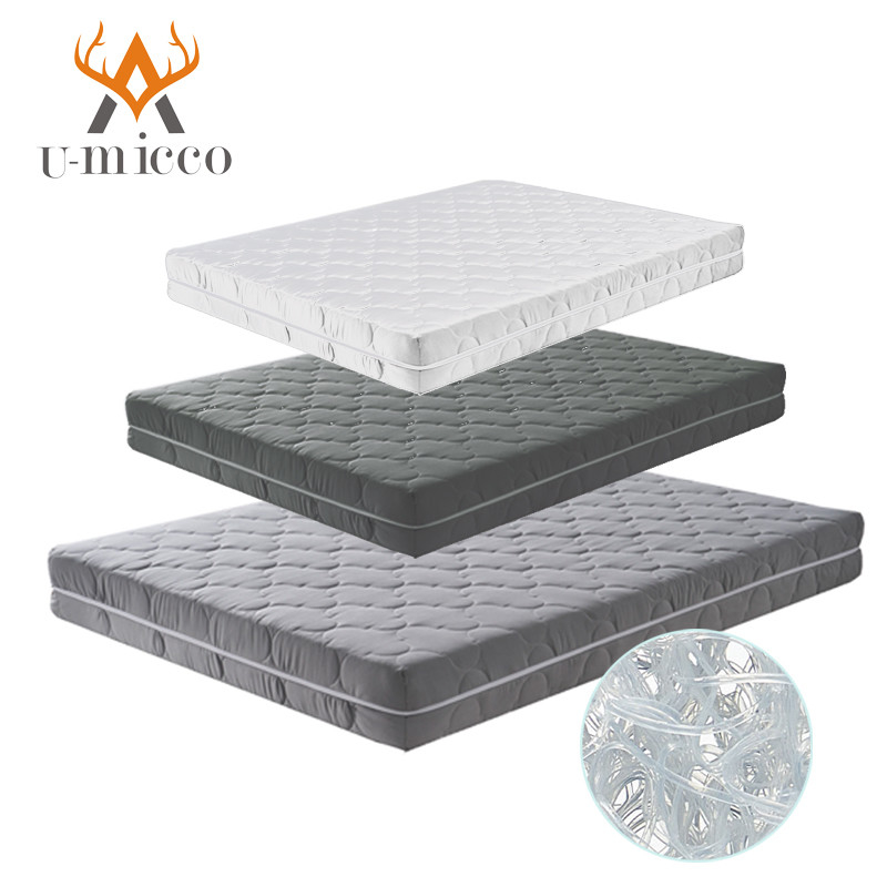 U-micco Fiber Washable Bed Mattress Supportive Pressure Relief